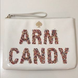 VINTAGE ksny “Arm Candy” sprinkles wristlet/clutch